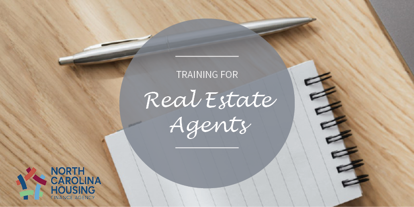 graphic that says training for real estate agents