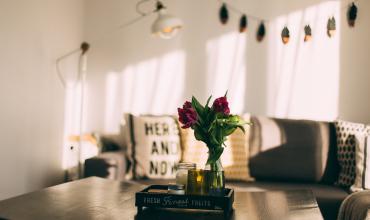 Home Means Possibility—Our Mortgage Products Can Help Make it a Reality a living room with a couch