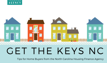 Graphic that says Get the Keys NC